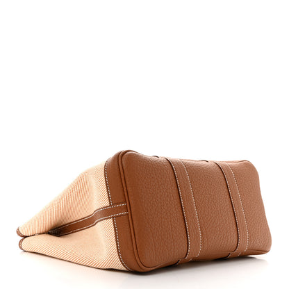 Hermes Toile Negonda Garden Party 30 TPM Gold 4 of 10