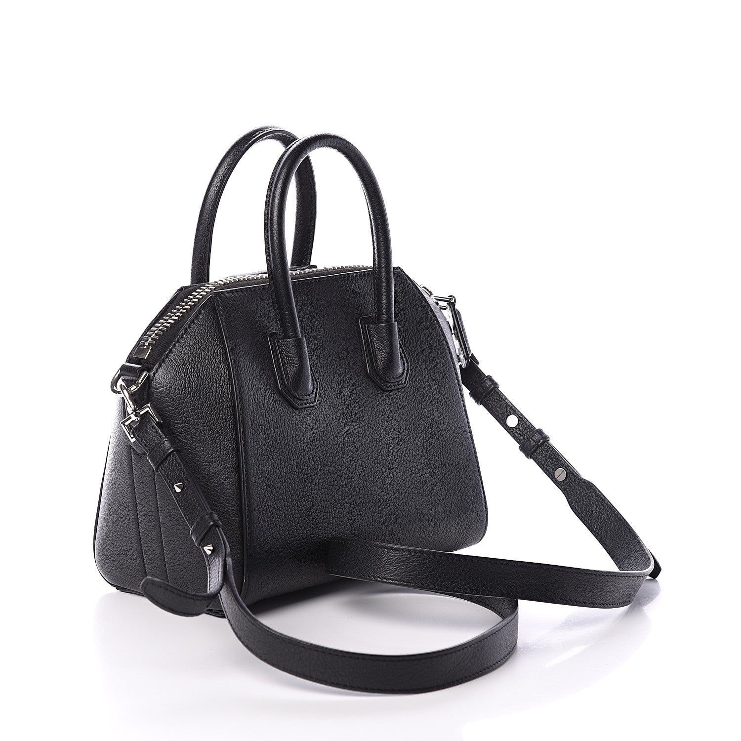 Givenchy Sugar Goatskin Mini Antigona Black 2 of 9