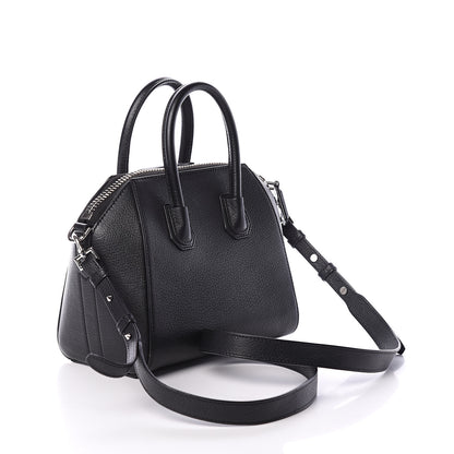 Givenchy Sugar Goatskin Mini Antigona Black 2 of 9