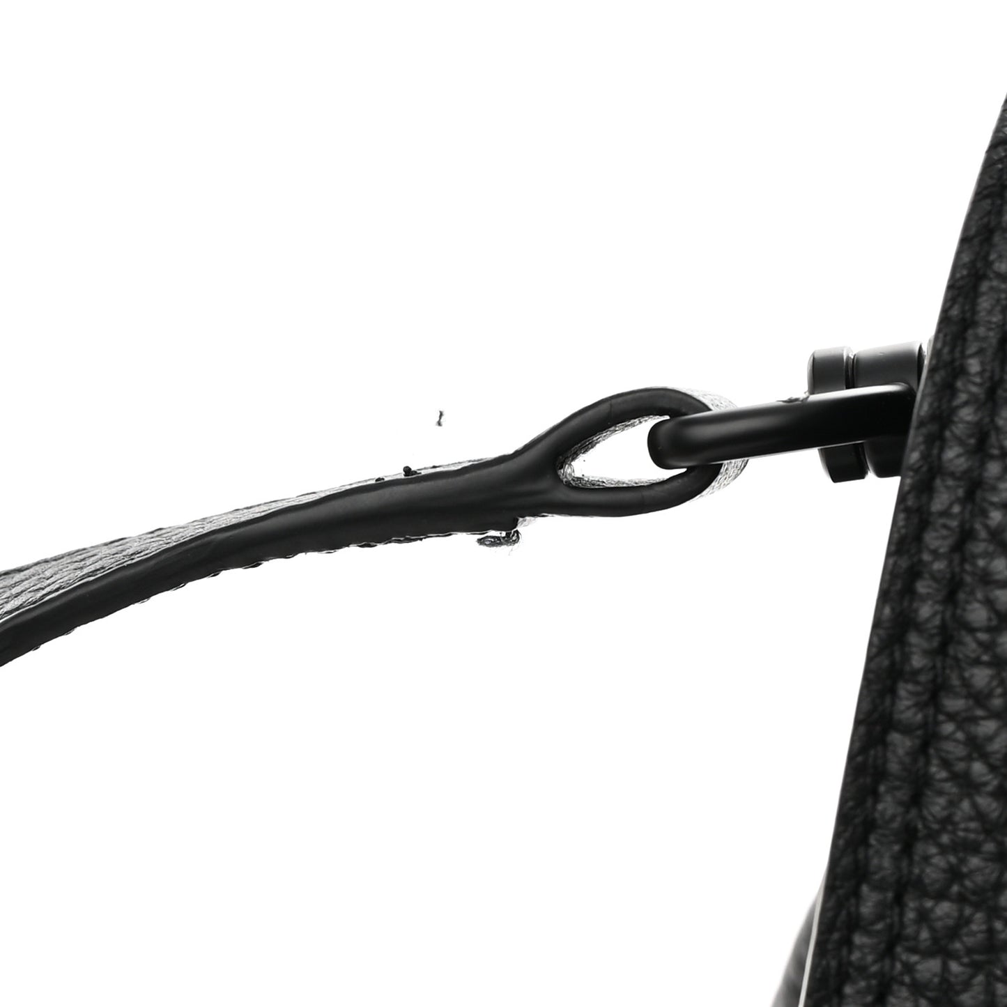 Heavy Grain Oversized Alexa Black