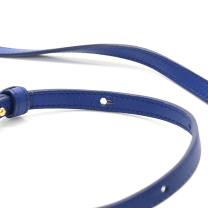 Celine Lambskin Large Trio Crossbody Bag Deep Blue 12 of 12