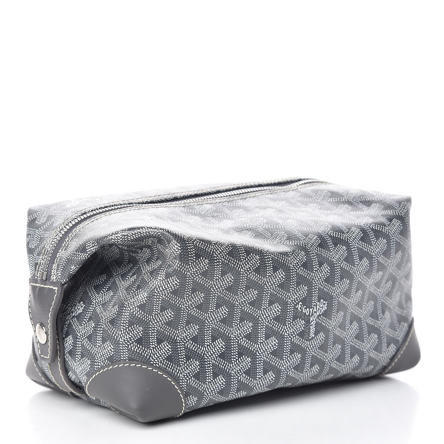 Goyardine Boeing 25 Trousse de Toilette Grey