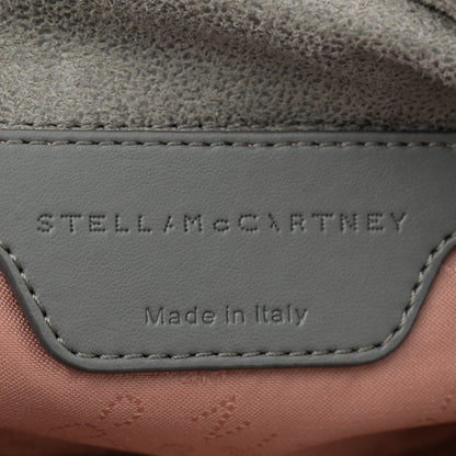 Stella McCartney Shaggy Deer Mini Falabella Fold Over Tote Light Grey 6 of 10