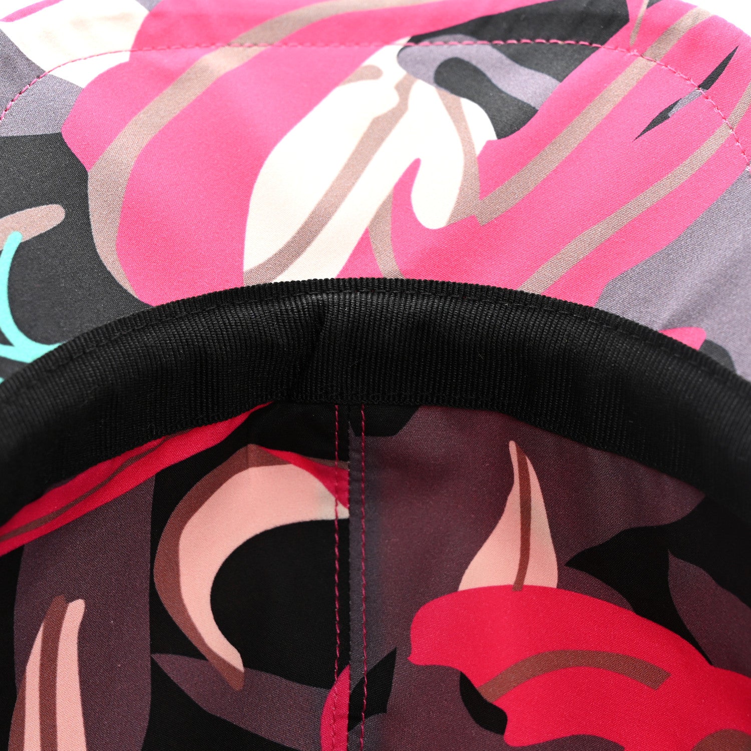 Chanel Cotton CC Cap Hat Fuchsia 8 of 9
