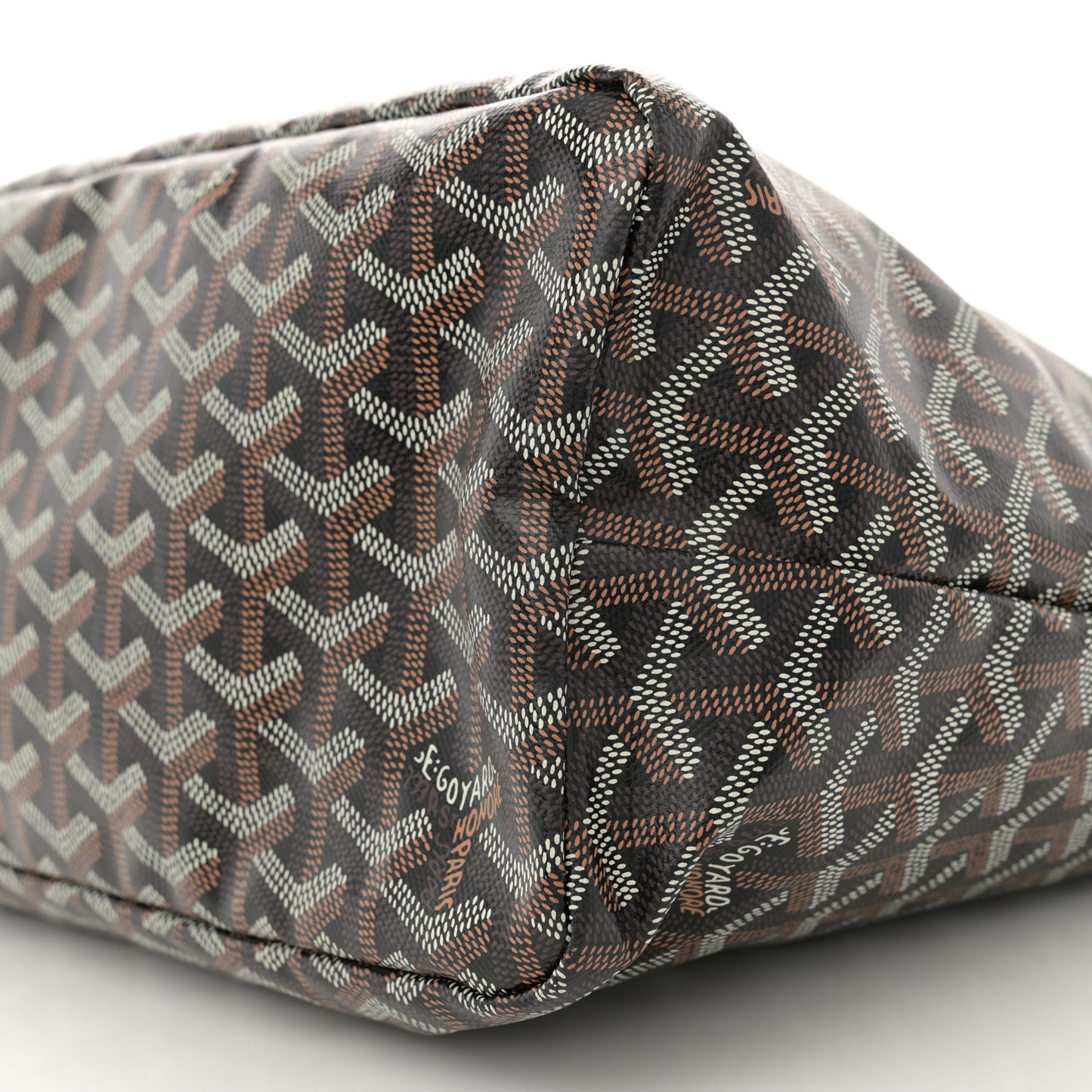 Goyardine Boheme Hobo Black Gold