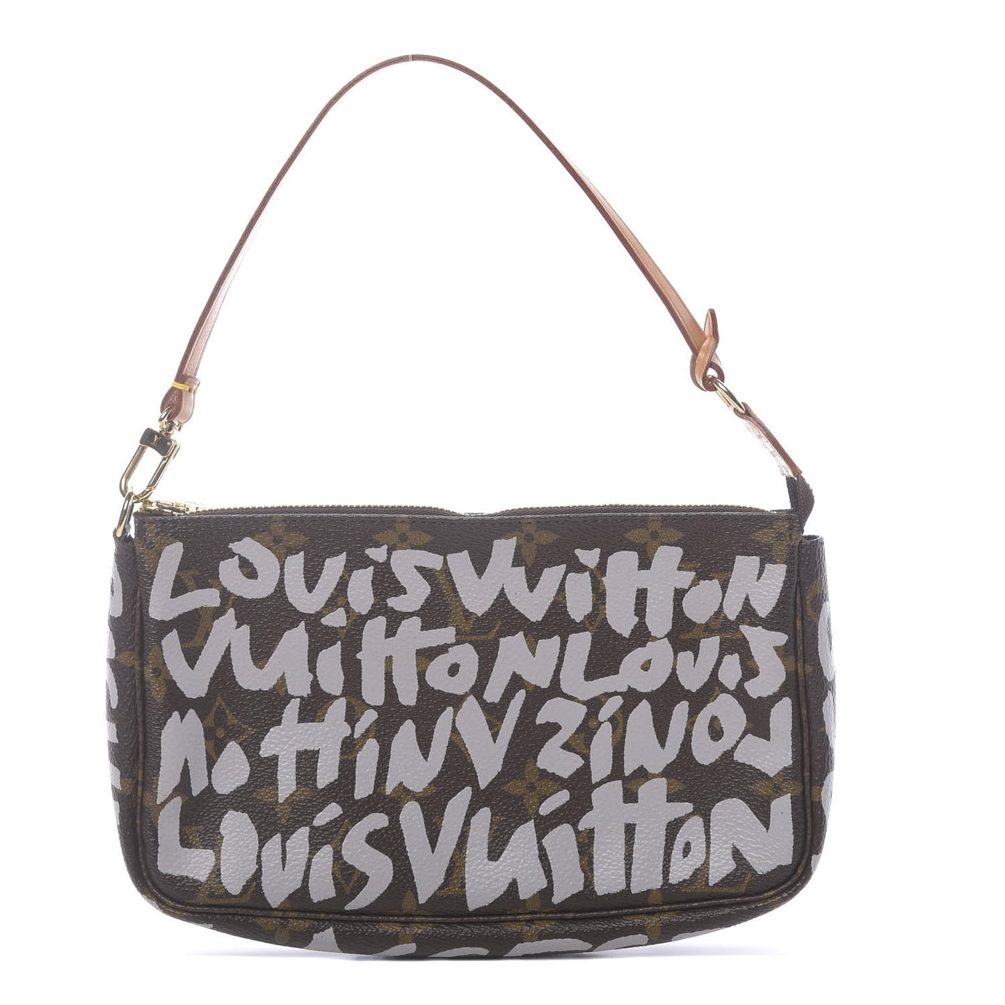Monogram Graffiti Pochette Accessories Silver