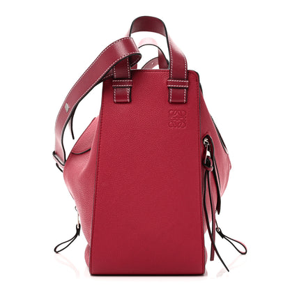 Loewe Grained Calfskin Medium Hammock Shoulder Bag Raspberry 1 of 9