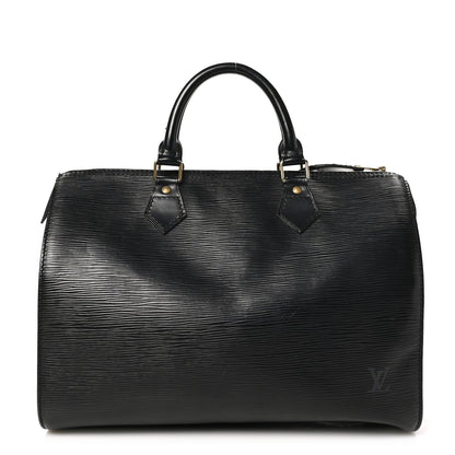 Louis Vuitton Epi Speedy 30 Black 1 of 13