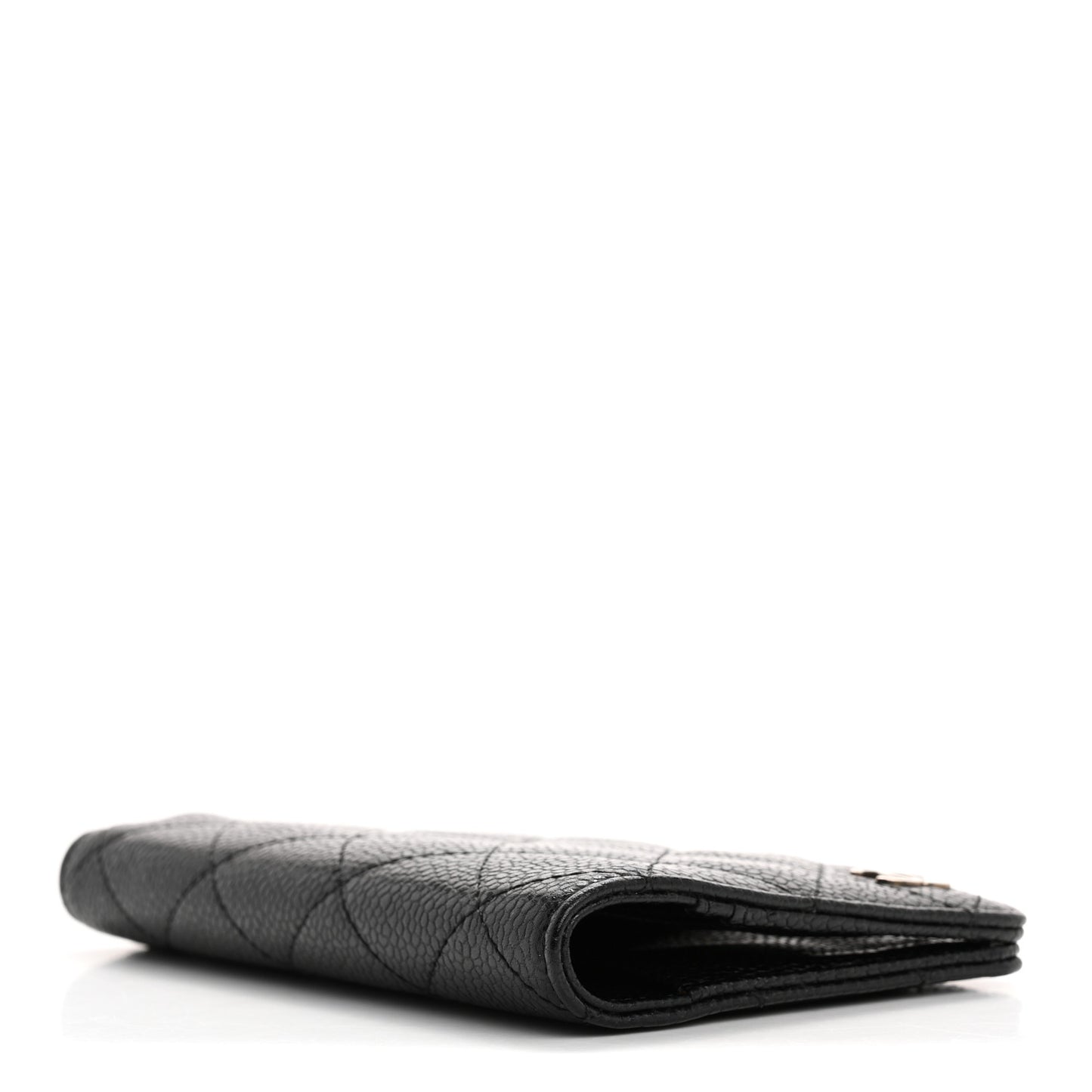 Caviar Quilted Agenda Cover Black