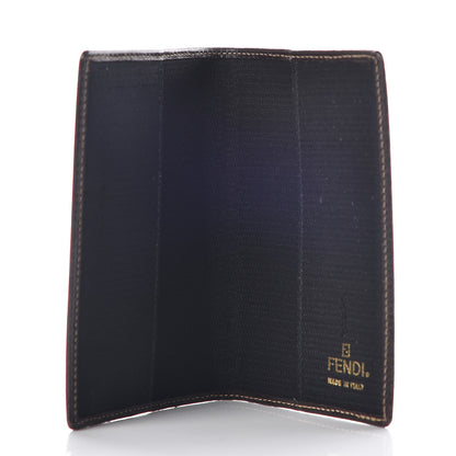 Fendi Zucca Calfskin Bi-Fold Card Holder Tobacco 5 of 8