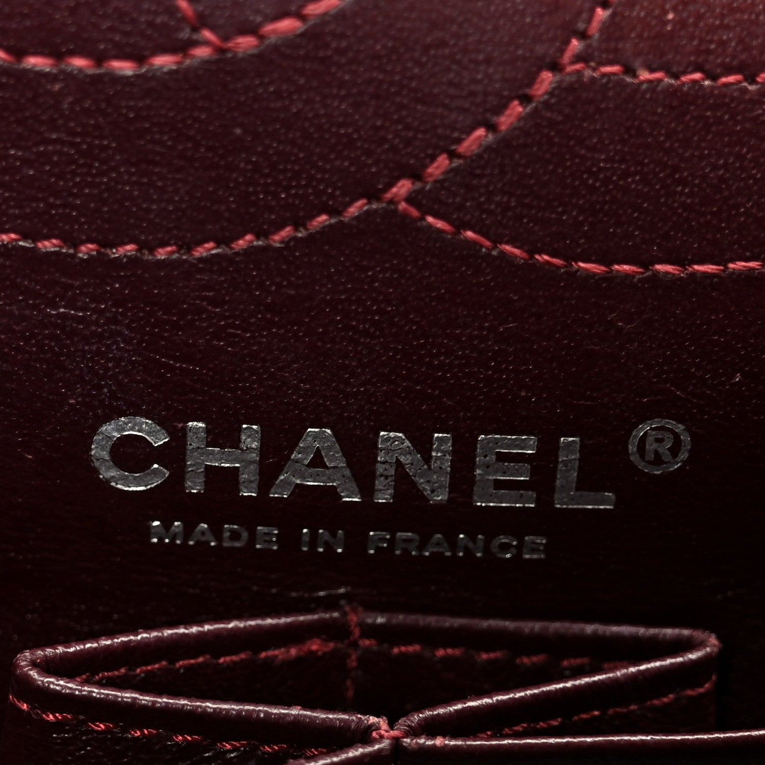 Chanel Aged Calfskin Quilted 2.55 Reissue 225 Flap Black 6 of 10