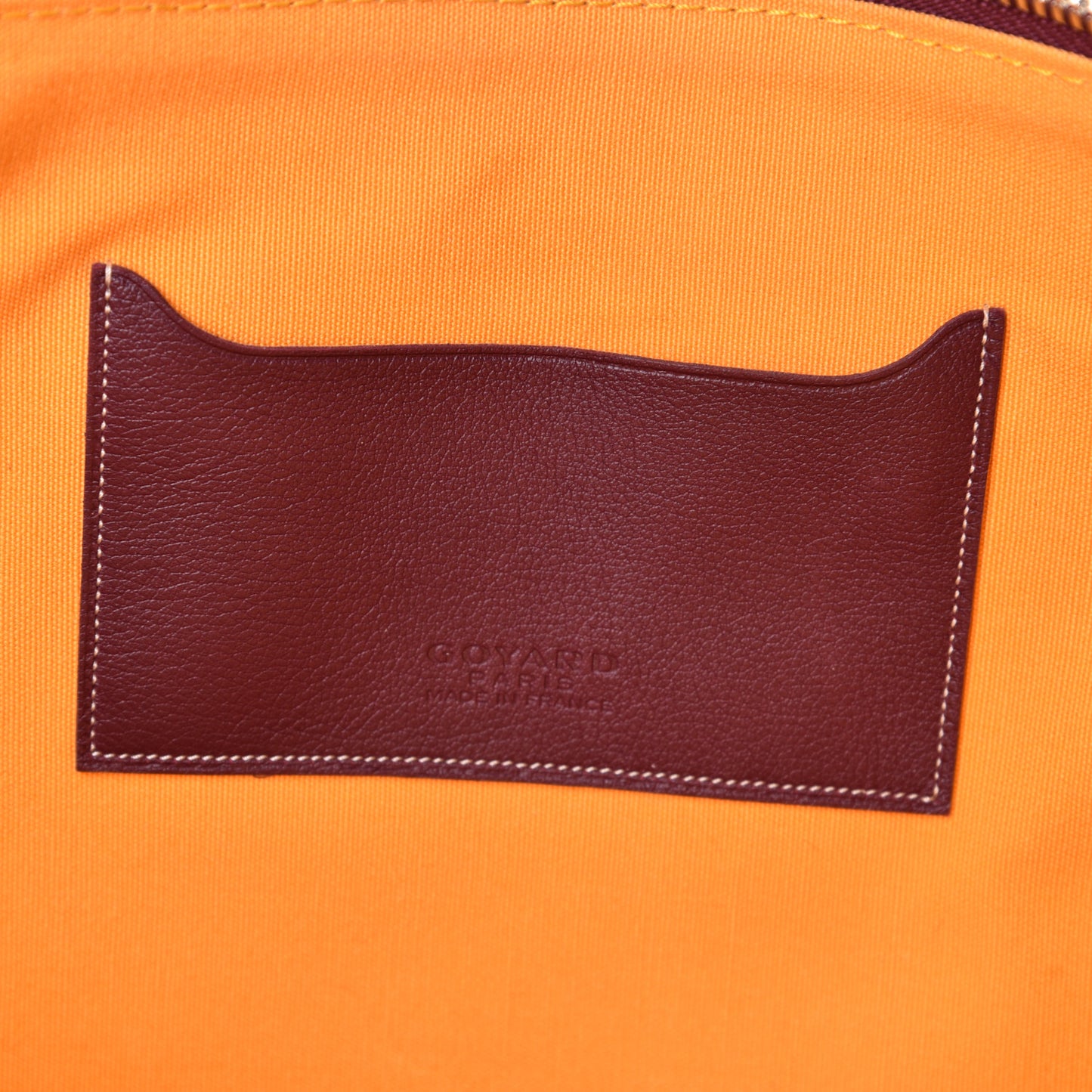 Goyardine Senat Pochette GM Burgundy