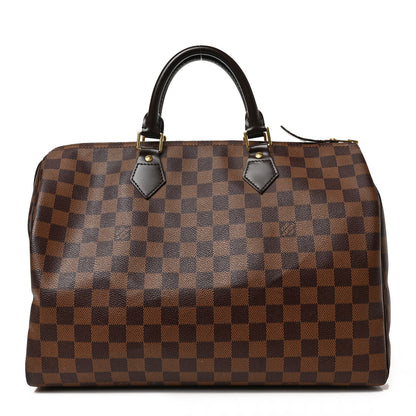 Louis Vuitton Damier Ebene Speedy 35 1 of 8