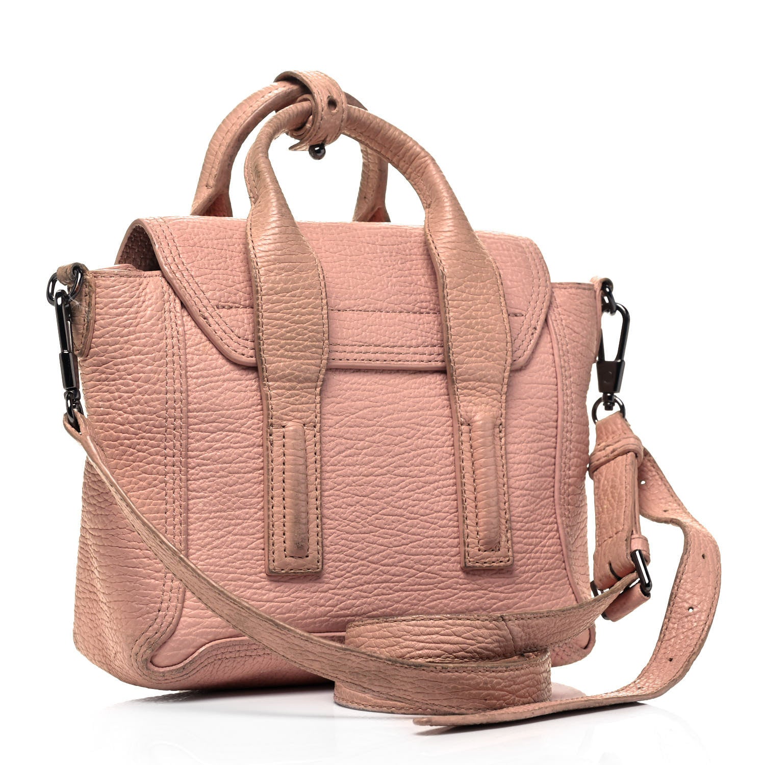 3.1 Phillip Lim Textured Calfskin Mini Pashli Satchel Petal 2 of 8