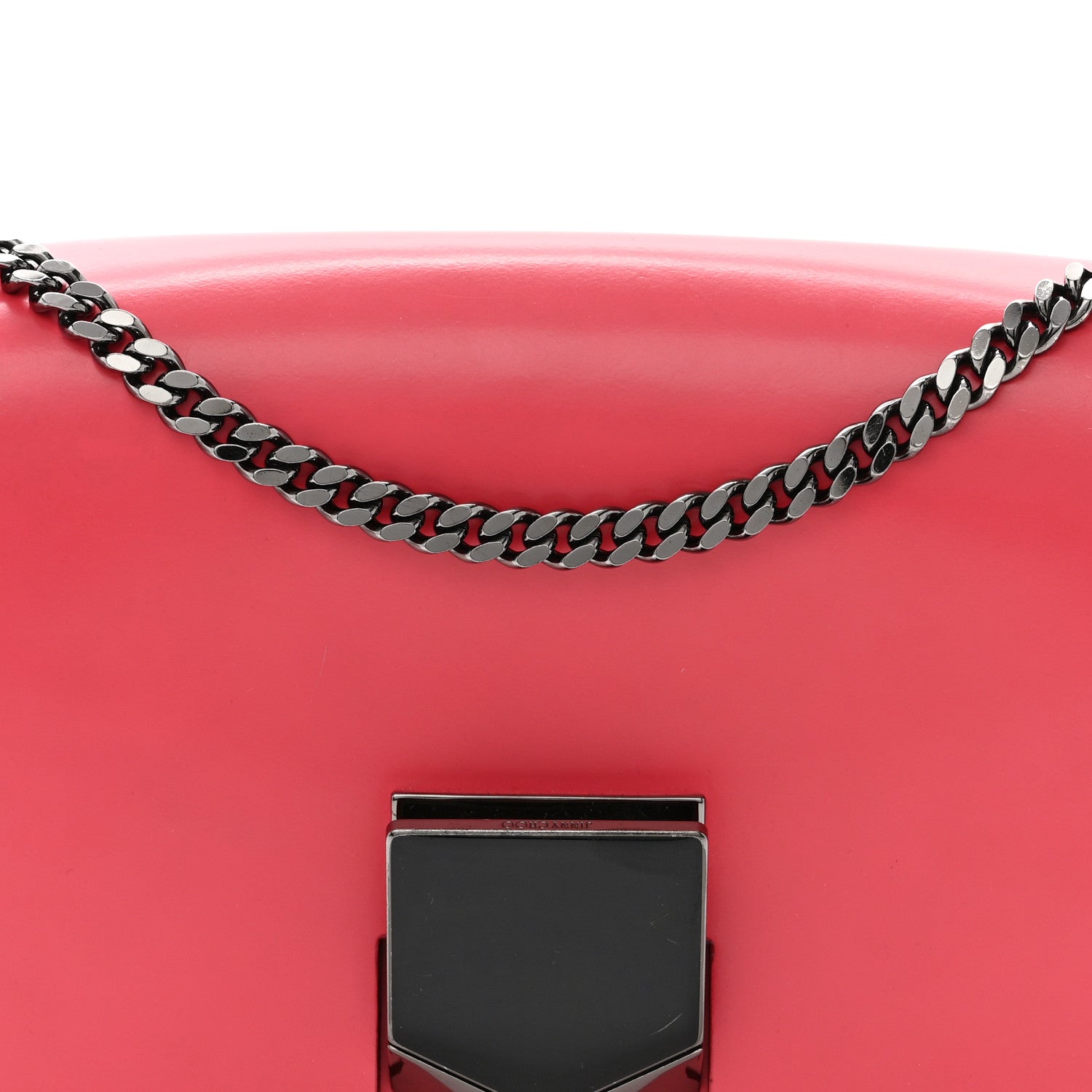 Jimmy Choo JIMMY CHOO Spazzolato Lockett Petite Shoulder Bag Dahlia 5 of 11