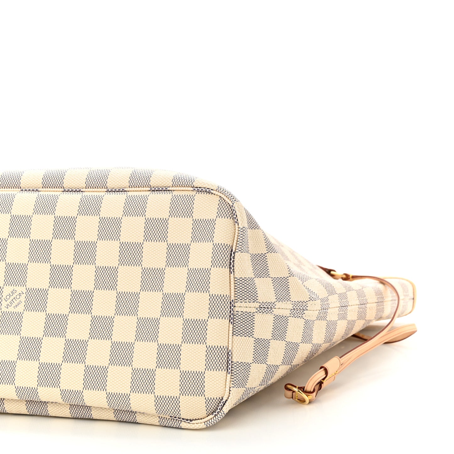 Damier Azur Neo Neverfull MM Rose Ballerine