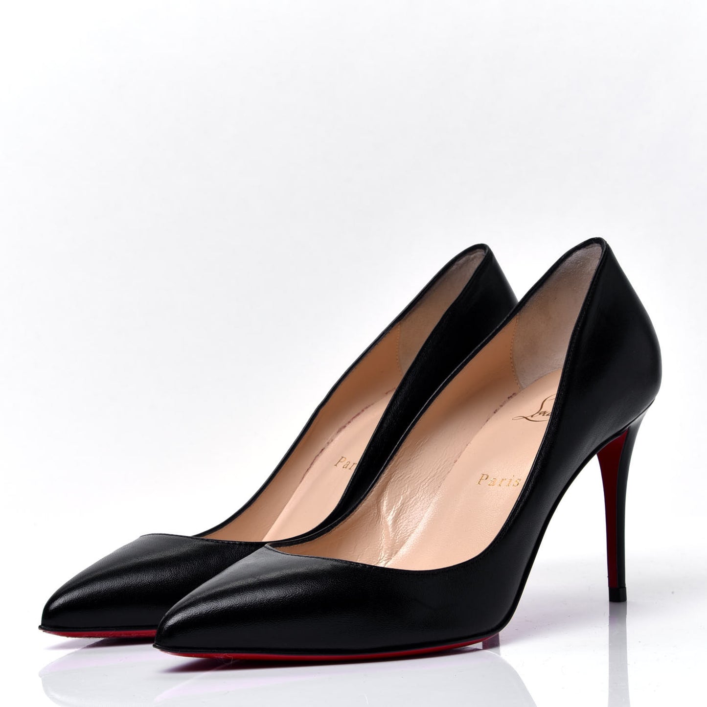 Shiny Nappa Pigalle Follies 85 Pumps 39 Black
