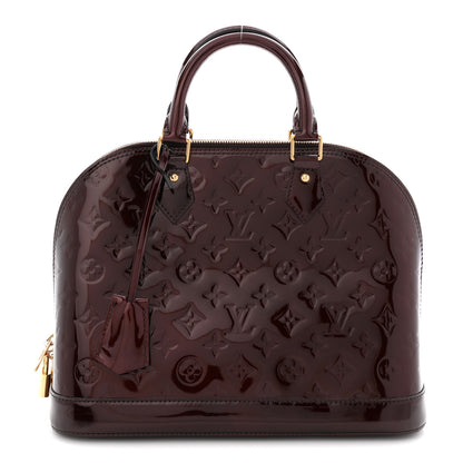 Louis Vuitton Vernis Alma PM Amarante 1 of 10