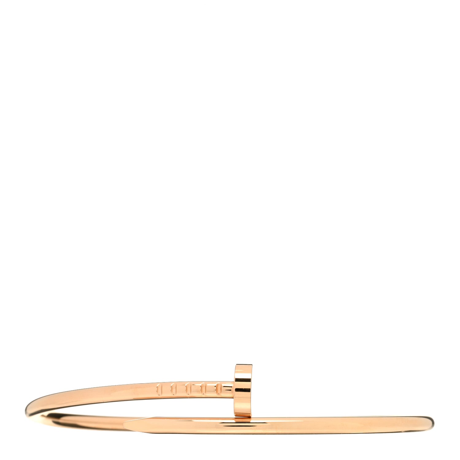 Cartier 18K Pink Gold Small Juste Un Clou Bracelet 16 1 of 3