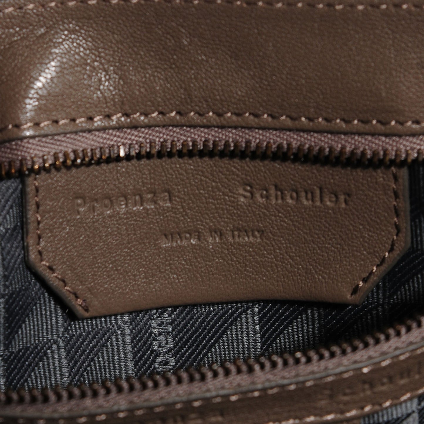 Lambskin Medium PS1 Satchel Smoke