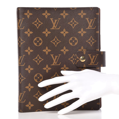 Louis Vuitton Monogram Large Ring Agenda Cover 2 of 7