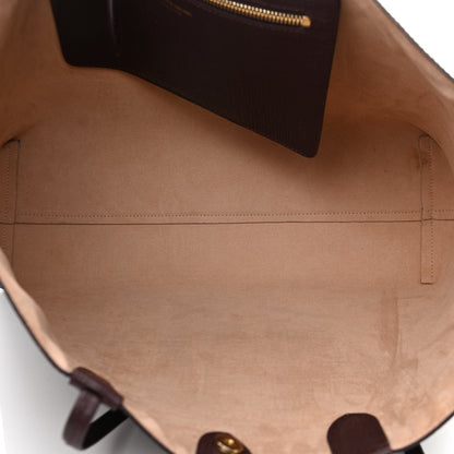 Alexander McQueen Saffiano Shopper Tote Burgundy 6 of 17