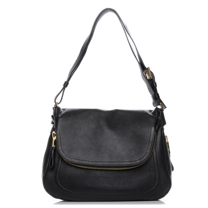 Tom Ford Pebbled Calfskin Large Jennifer Black 1 of 6
