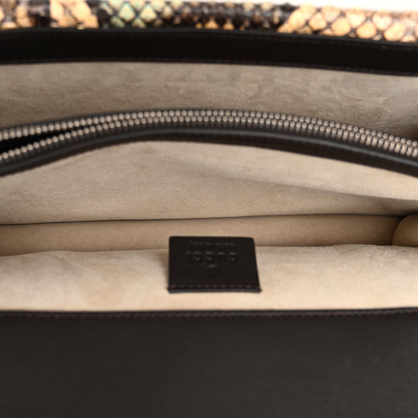 Snakeskin Small Dionysus Shoulder Bag Multicolor