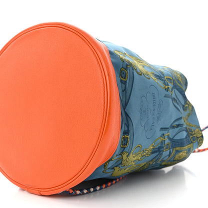 Hermes Silk Evercolor Carre en Cravates Soie Cool Orange 9 of 12
