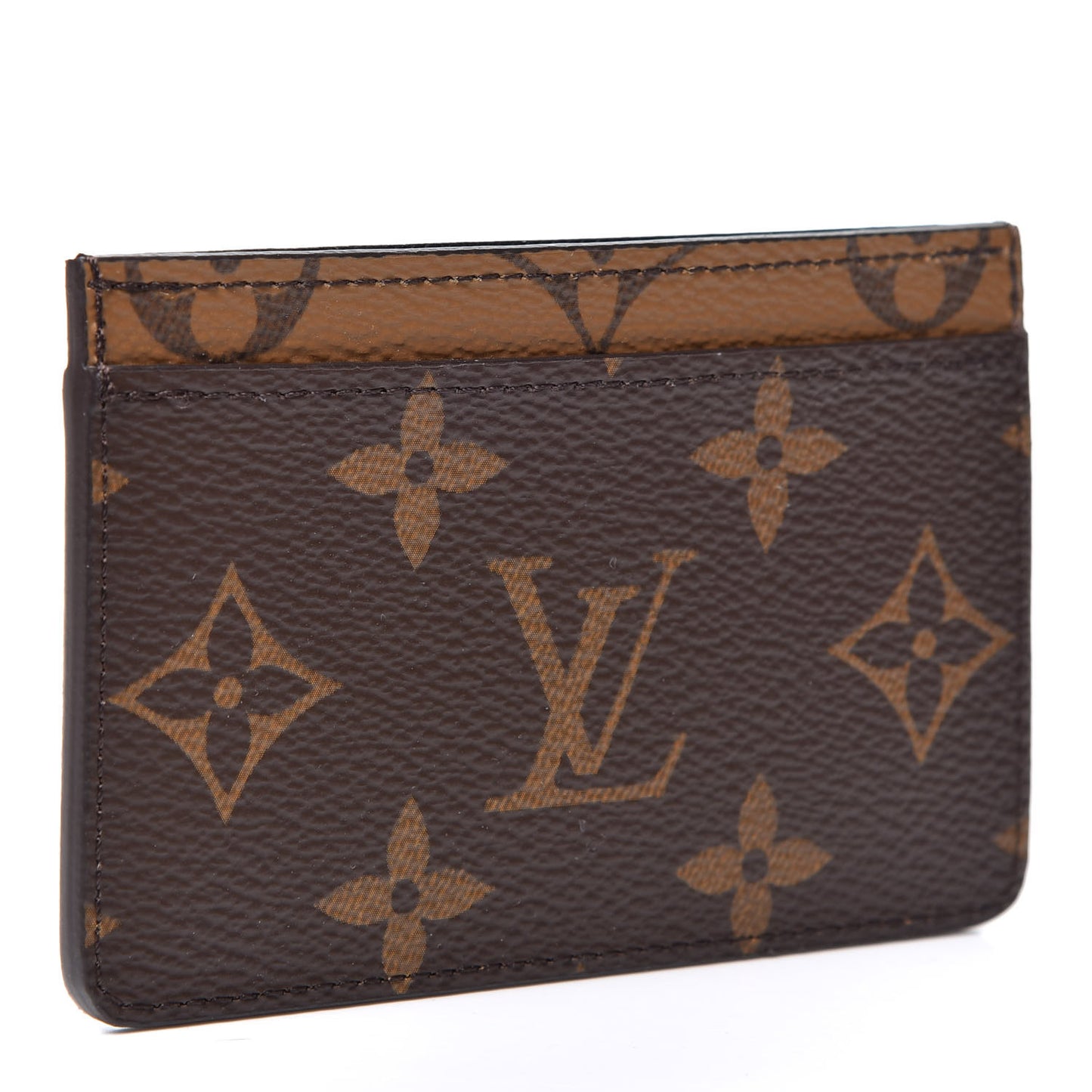 Reverse Monogram Card Holder