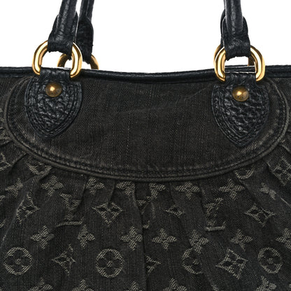 Louis Vuitton Denim Neo Cabby MM Black 7 of 11