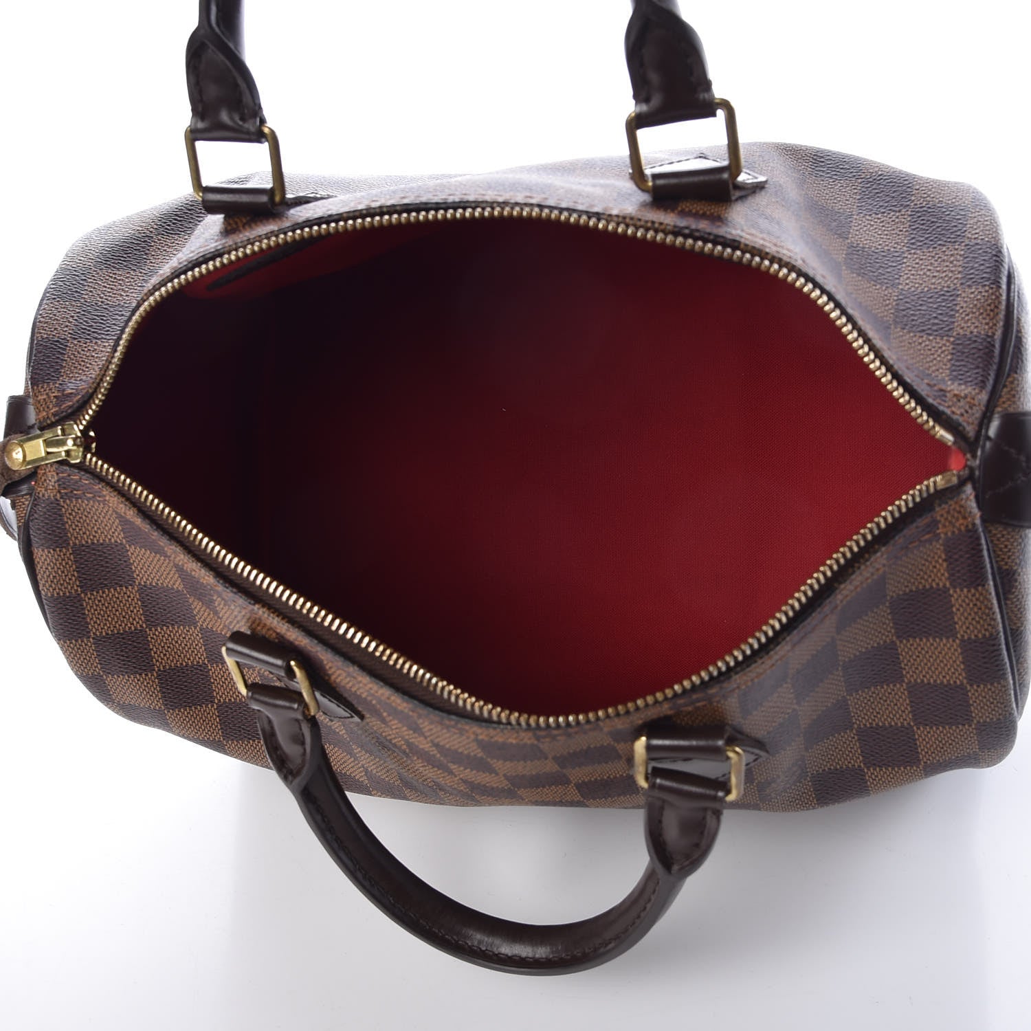 Louis Vuitton Damier Ebene Speedy 30 5 of 11
