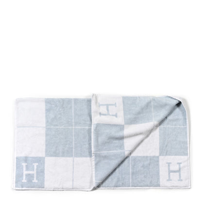 Hermes Cotton Avalon Baby Bath Towel Bleu Glacier 3 of 5