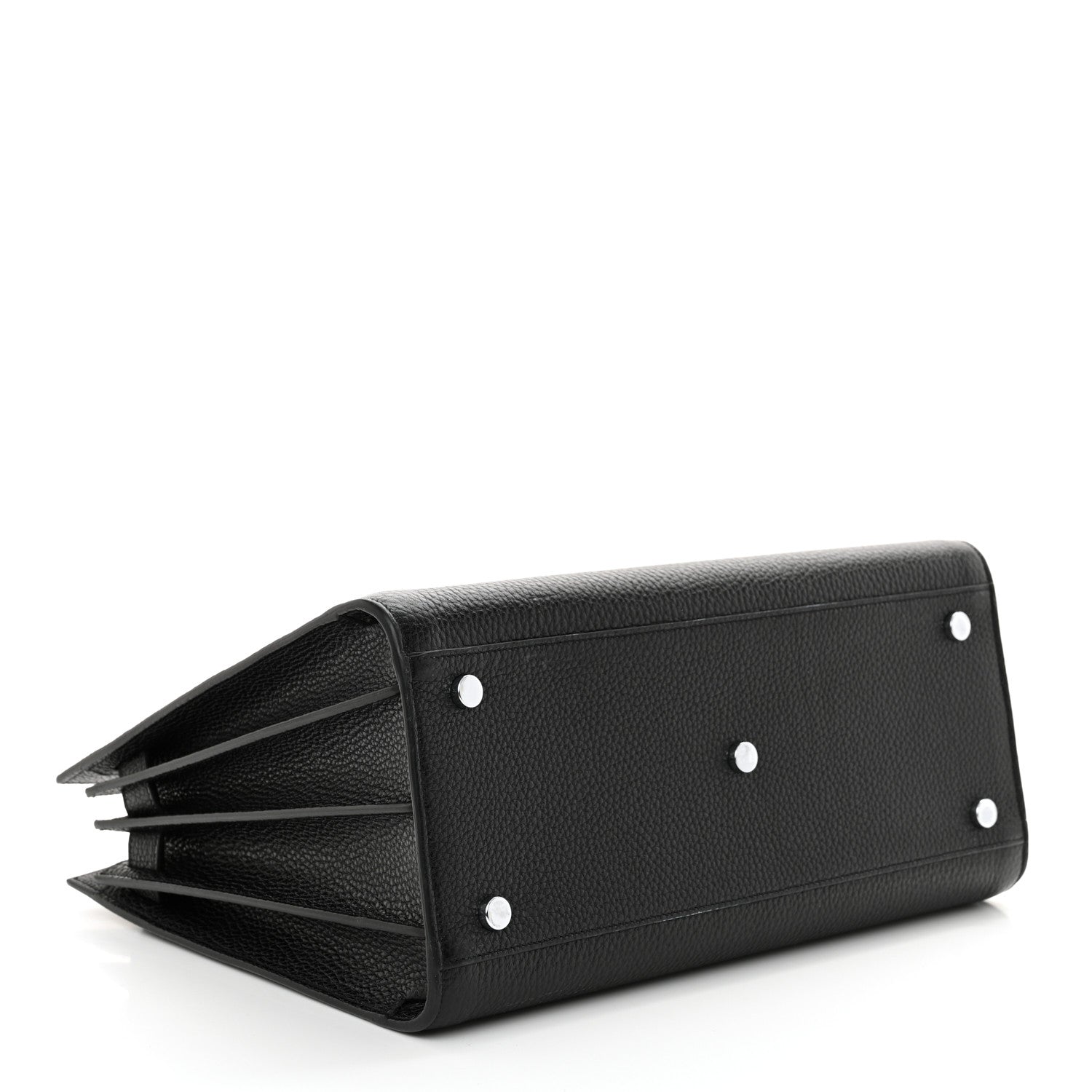 Saint Laurent Grained Calfskin Small Sac De Jour Black 4 of 12