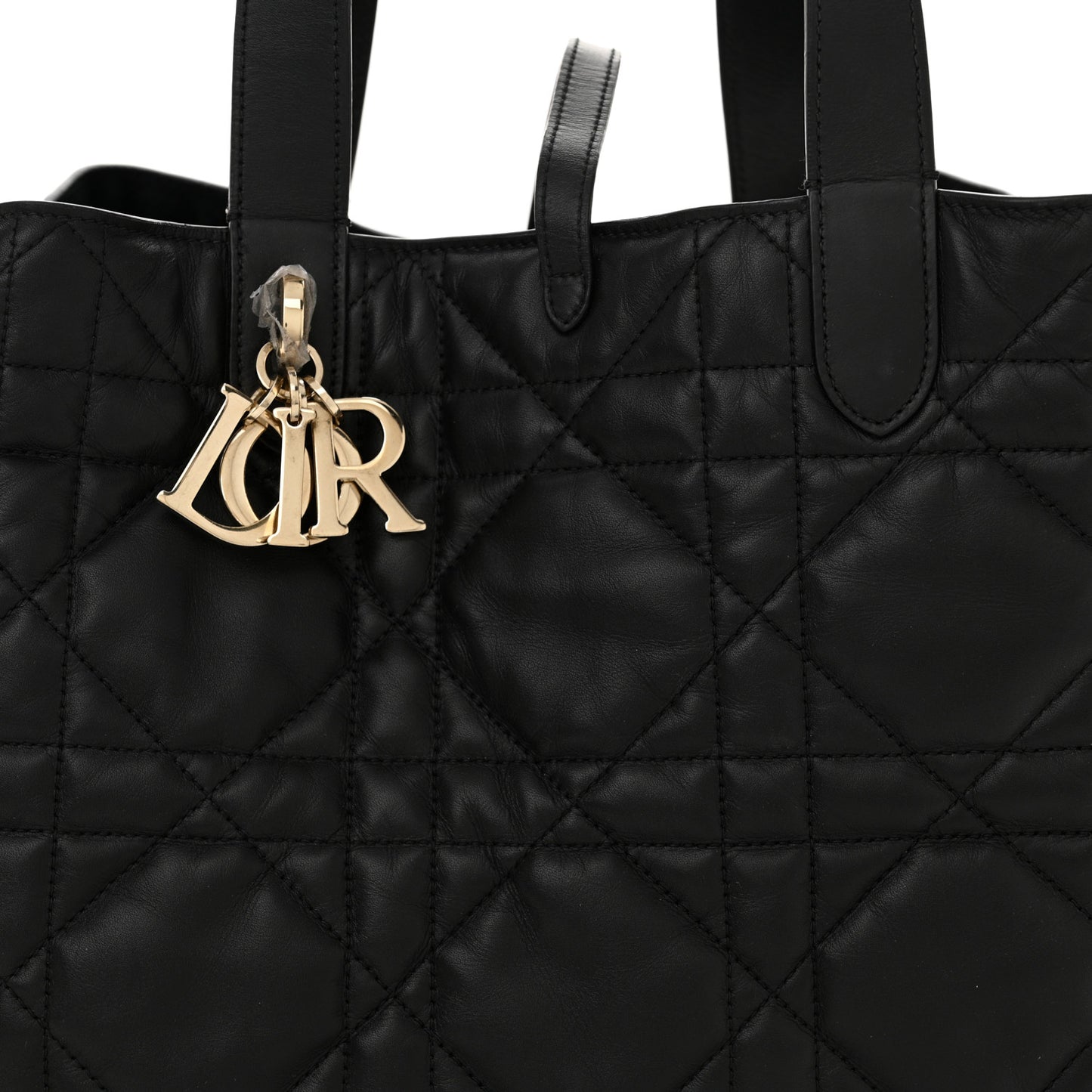 Calfskin Macrocannage Large Toujours  Black