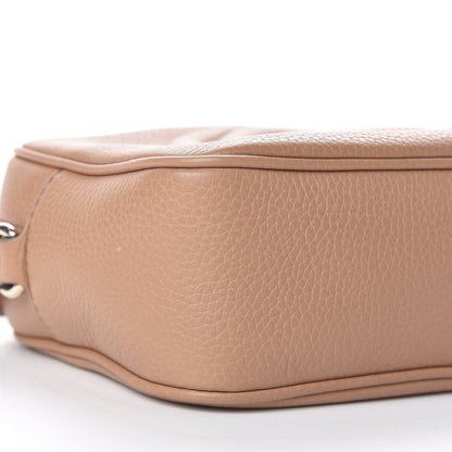 Gucci Pebbled Calfskin Small Soho Disco Bag Camelia 8 of 10