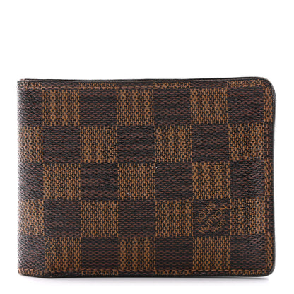 Louis Vuitton Damier Ebene Multiple Wallet 1 of 12