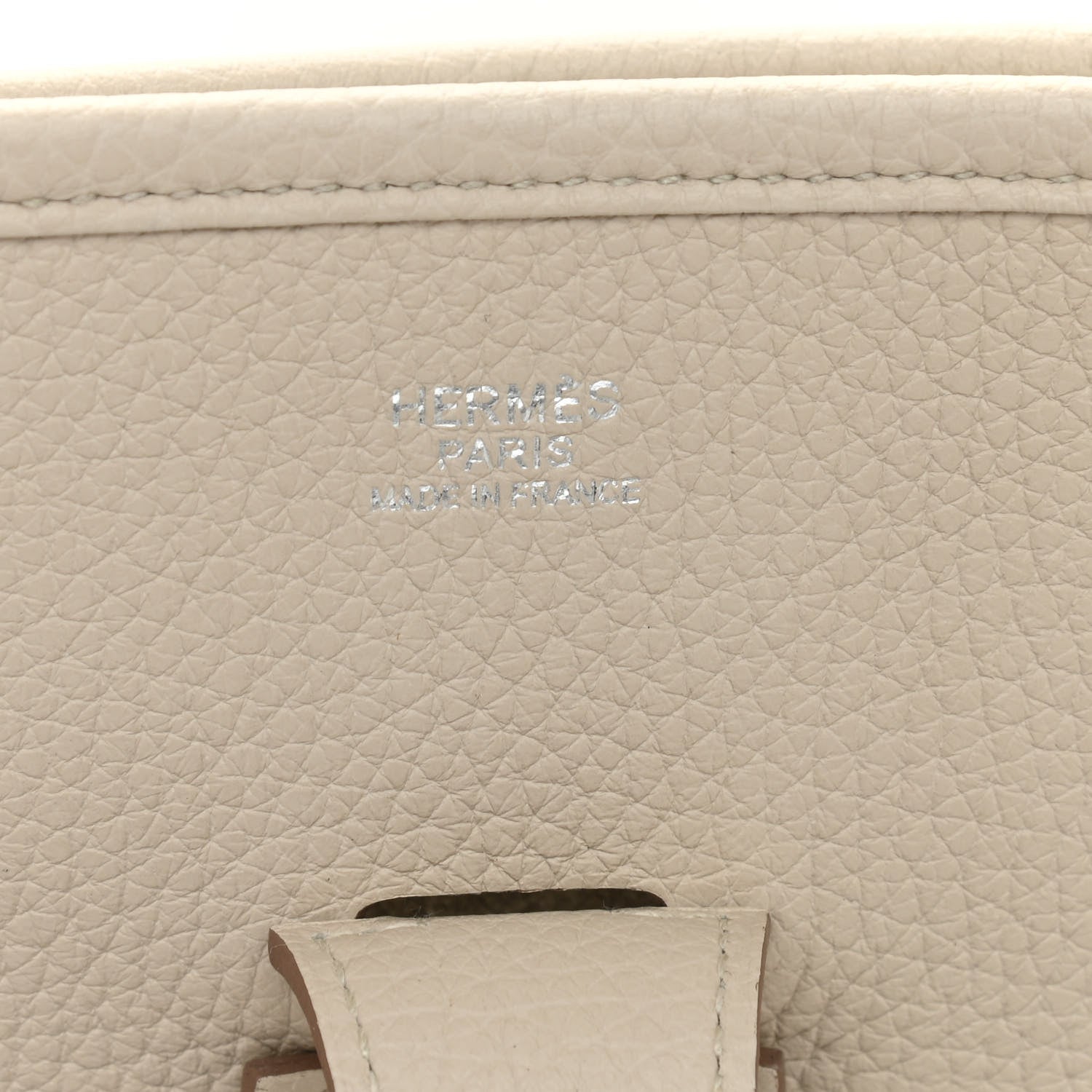 Hermes Taurillon Clemence Evelyne III GM Beton 6 of 13