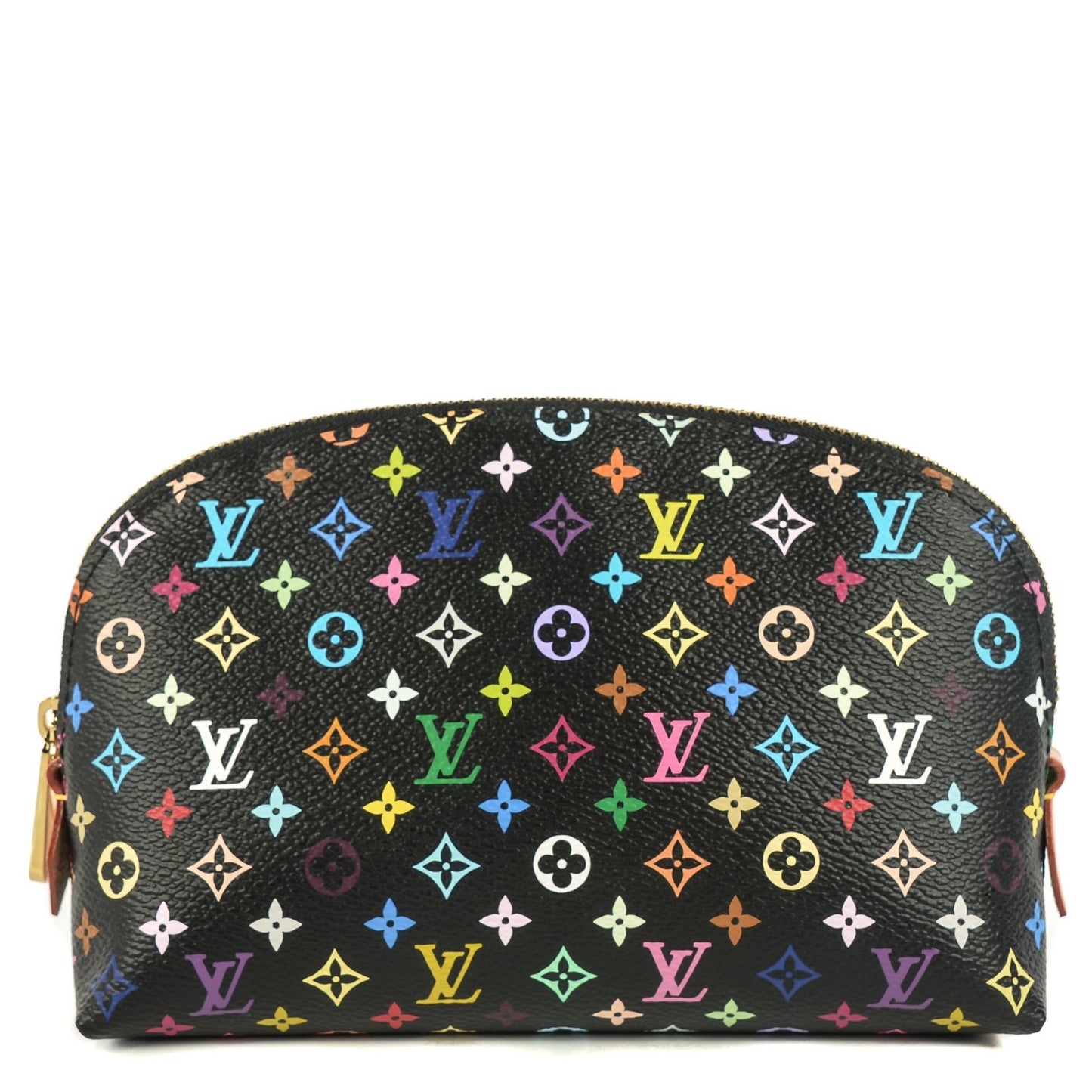 Monogram Multicolor Cosmetic Pouch Black Grenade