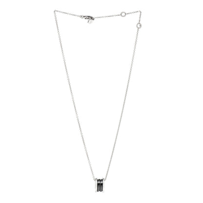 Bulgari Sterling Silver Ceramic Save The Children Pendant Necklace 3 of 7