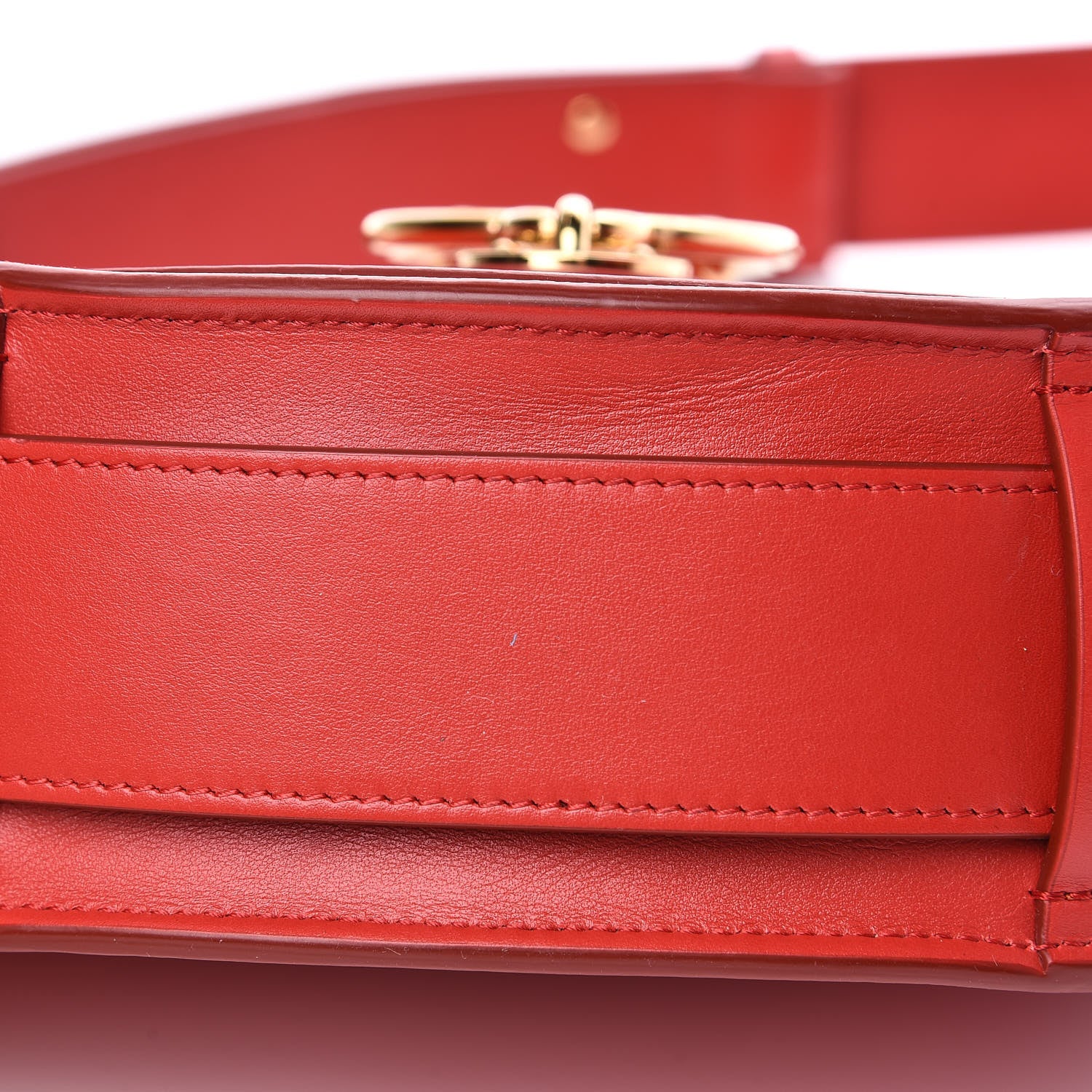 Chloe Calfskin Small Tess Bag Plaid Red 9 of 11