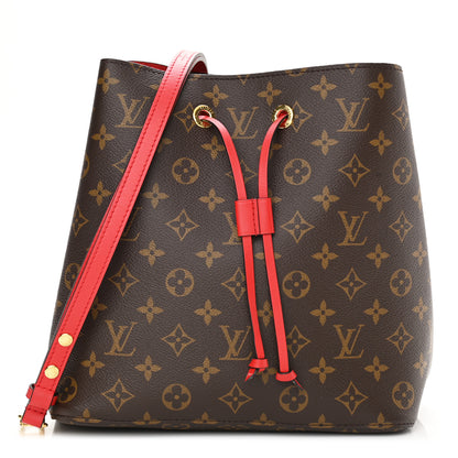 Louis Vuitton Monogram Neonoe MM Coquelicot 1 of 10
