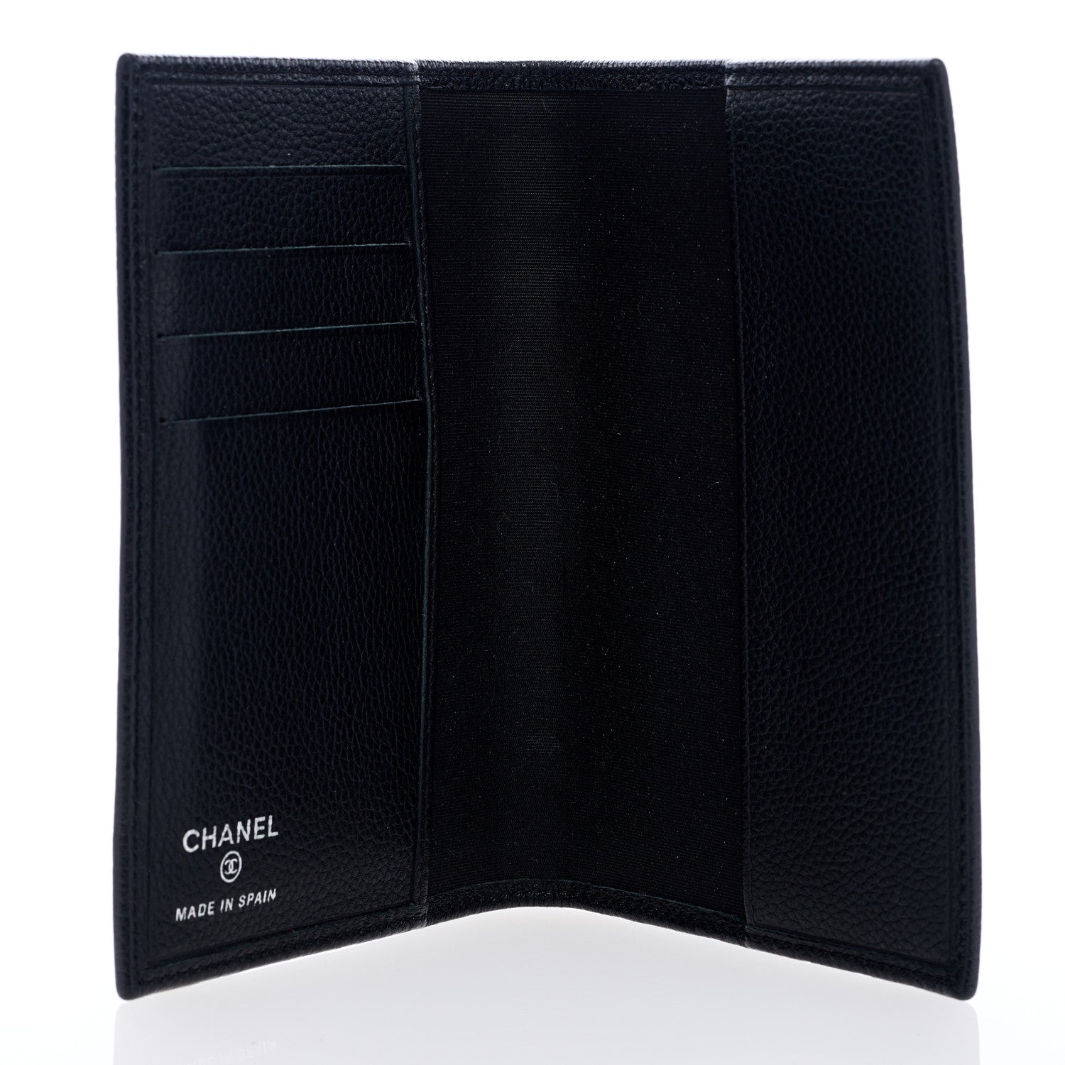 Chanel Calfskin Passport Holder Black 5 of 6