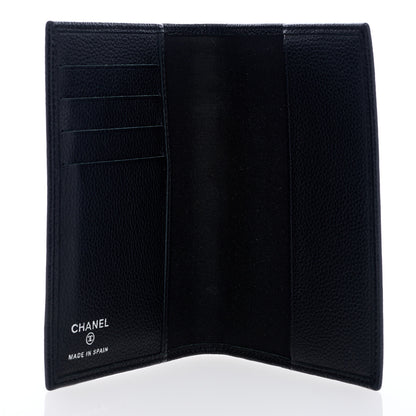 Chanel Calfskin Passport Holder Black 5 of 6