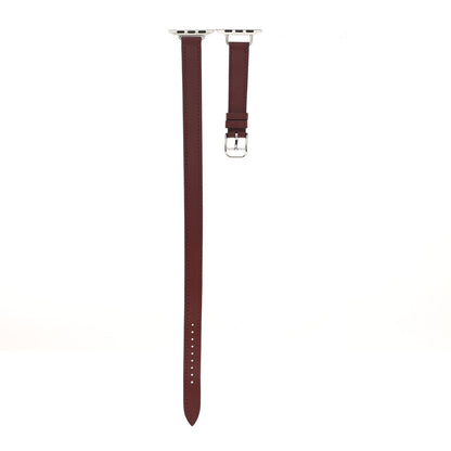 Hermes Swift 41mm Apple Watch Attelage Double Tour Band Rouge H 1 of 5