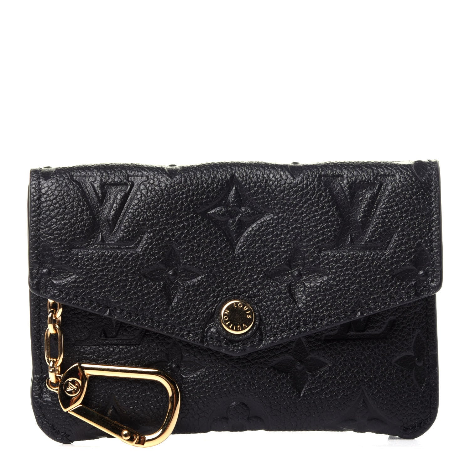 Louis Vuitton Empreinte Key Pouch Black 1 of 9