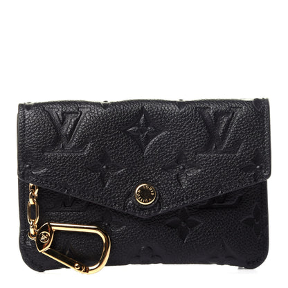 Louis Vuitton Empreinte Key Pouch Black 1 of 9