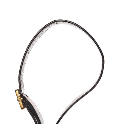Chloe Calfskin Mini Marcie Round Crossbody Bag Nut 8 of 9