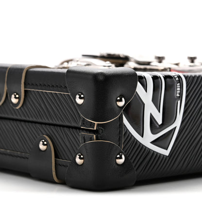 Louis Vuitton Epi World Tour Petite Malle Black 8 of 9