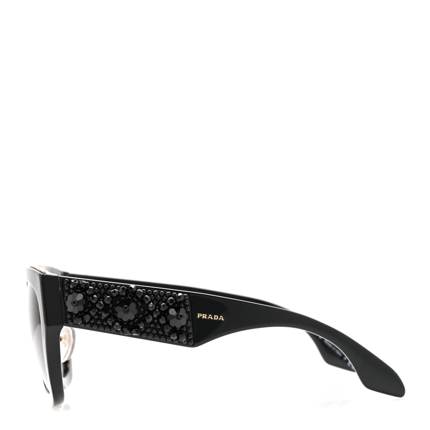 Acetate Bead Sunglasses SPR 10T Black